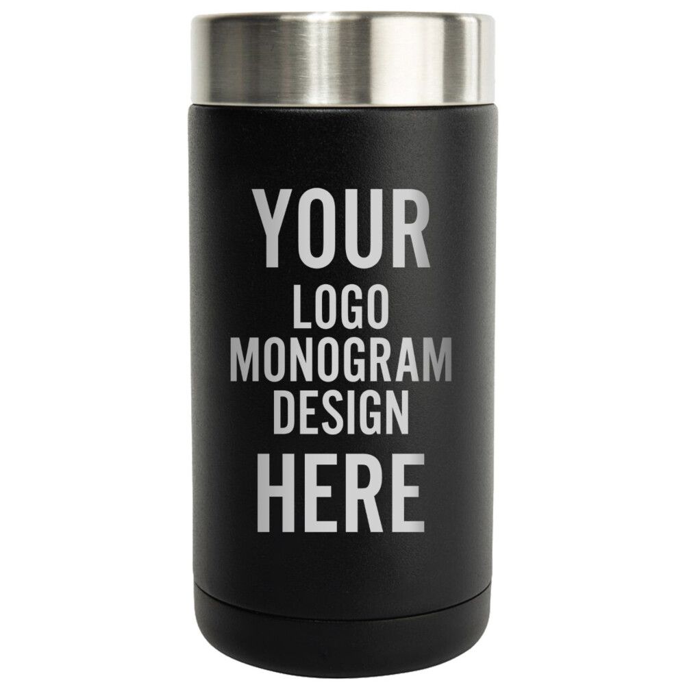 Personalized RTIC Beverage Holder Can - Stainless