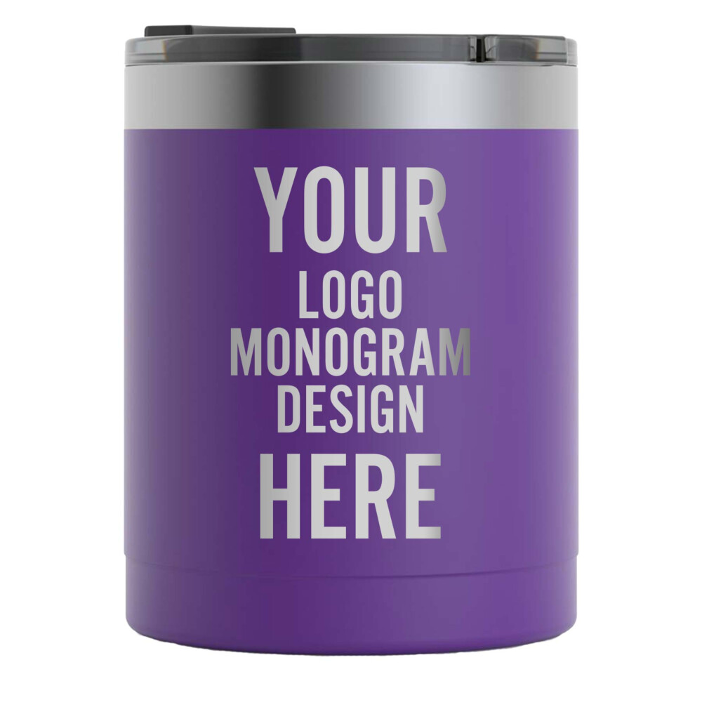 Personalized Personalized RTIC 12 oz Coffee Cup - Powder Coated - Customize  with Your Logo, Monogram, or Design - Custom Tumbler Shop