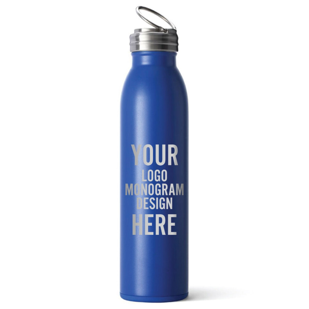 Personalized Personalized Hydro Flask 24 oz Standard Mouth Bottle -  Customize with Your Logo, Monogram, or Design - Custom Tumbler Shop