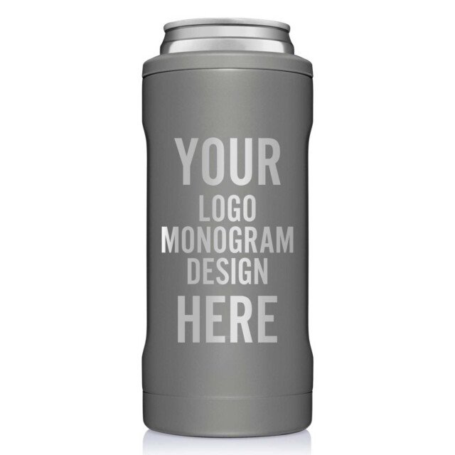 12 oz. Stainless Steel Slim Mug - Item #BTL123 -  Custom  Printed Promotional Products