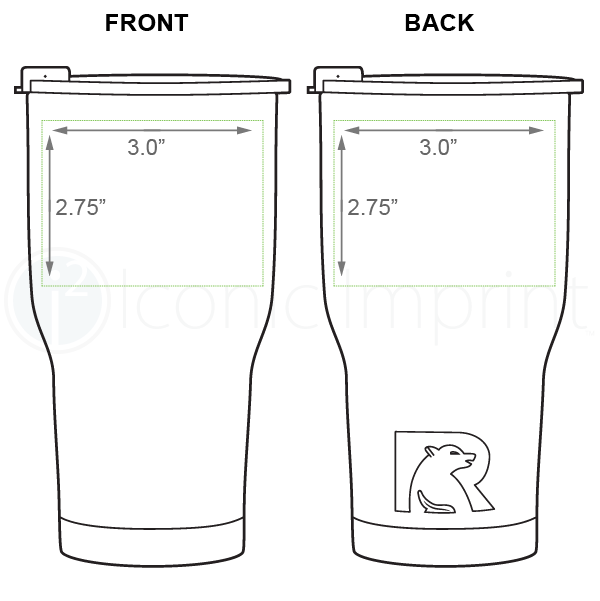 RTIC 20 oz. tumbler - engraved with your logo — Marty's Bag Works
