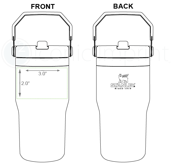 Custom Stanley Cup Topper – Sketch + Sentiment